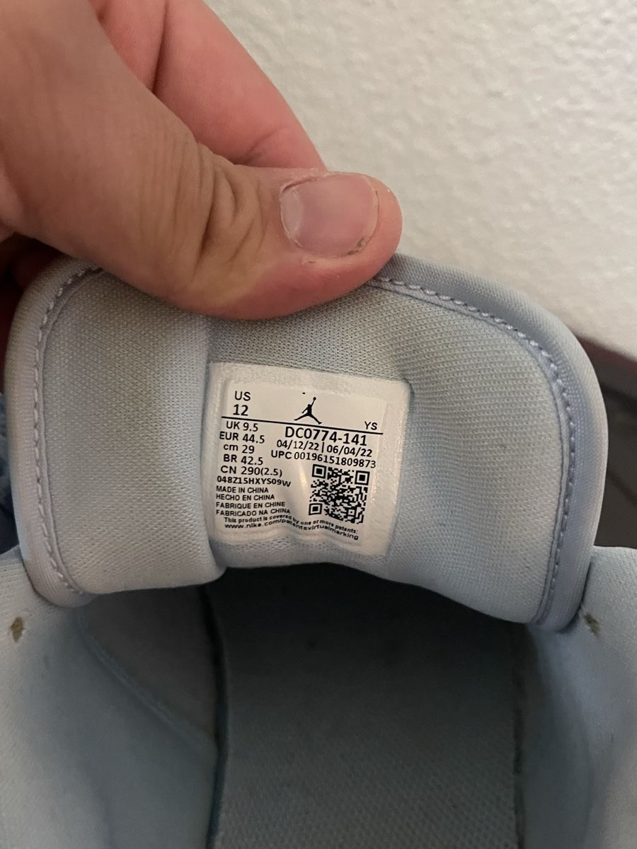 Scarpe da uomo: Jordan 1 Low Türkis – Usato da Sennhof venduto da furkanAlb 4
