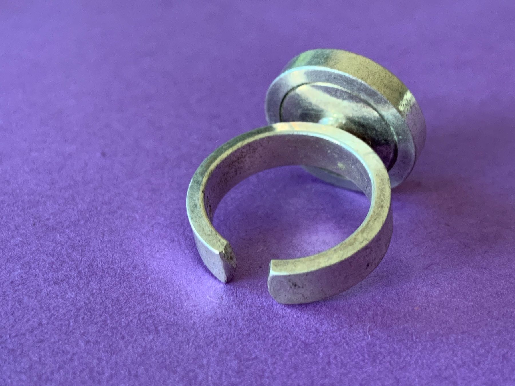 Ringe: Silberring Emailliert (52) – Gebraucht aus Dittingen von Bellevista 1