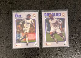 Figo & Ronaldo R9 - Real Madrid - Topps