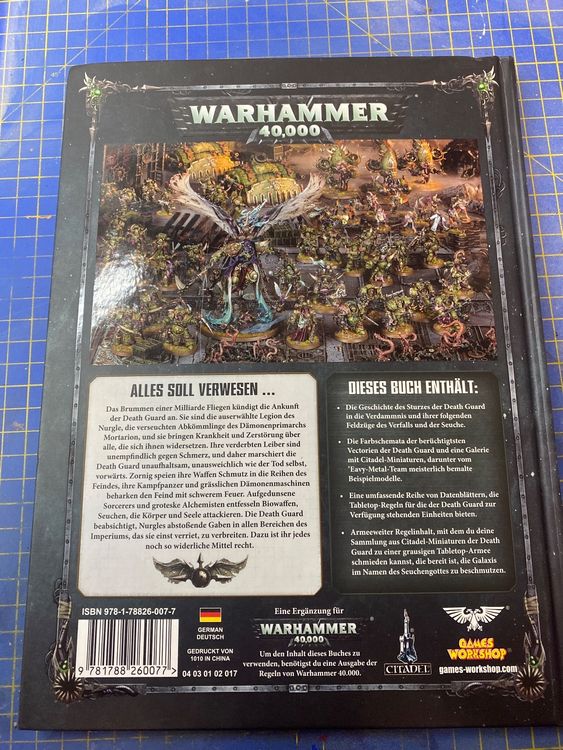 Warhammer 40k Death Guard Codex/Buch (8th edition) Kaufen auf Ricardo