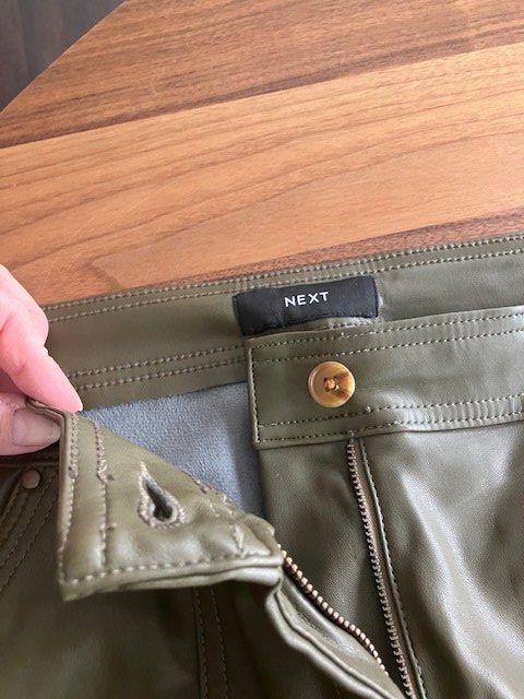 Pantaloni: lederhose oliv gr. 46 – Usato da Schwarzenberg LU venduto da kindler007 3