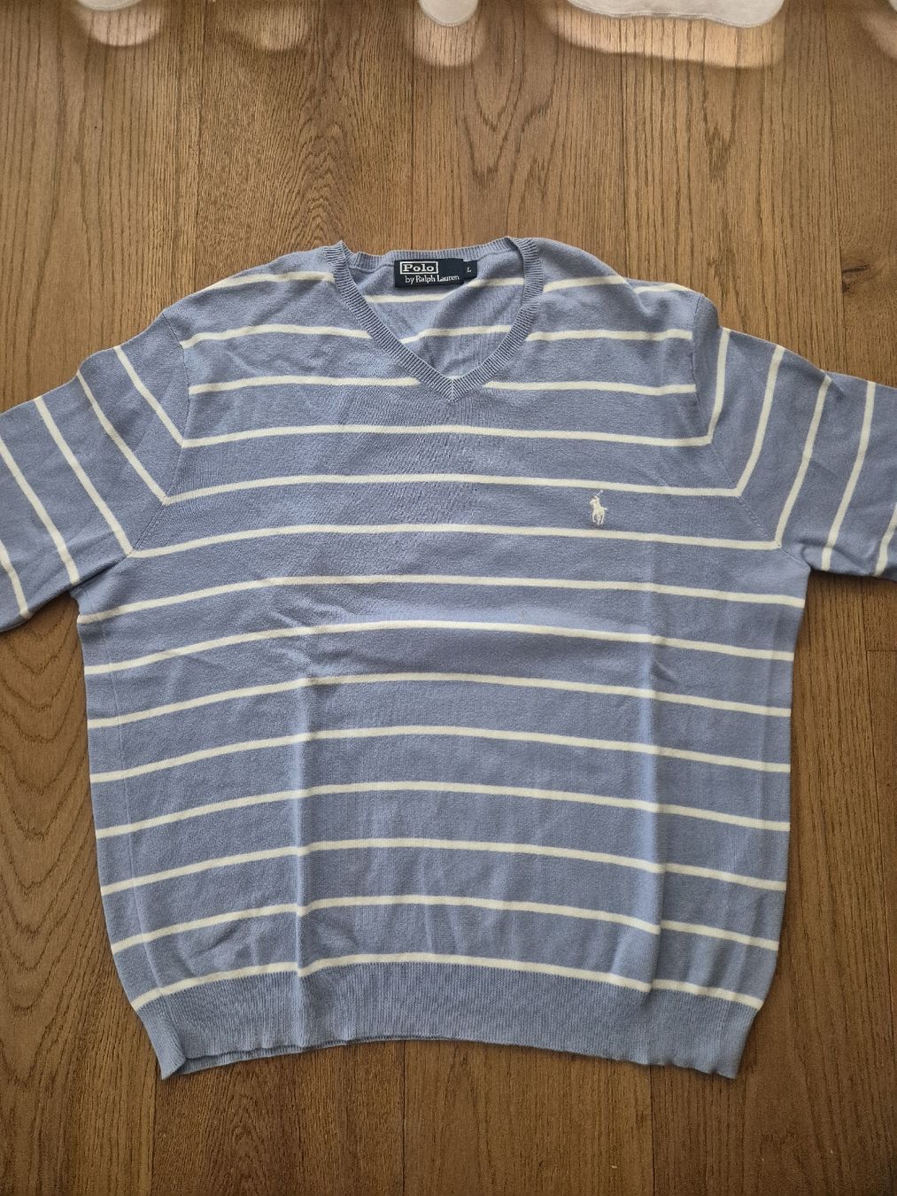 Polo Ralph Lauren Pullover & Sweatshirts: Polo Ralph Lauren Pullover hellblau Grösse L – Gebraucht aus Kollbrunn von guernsey11 1