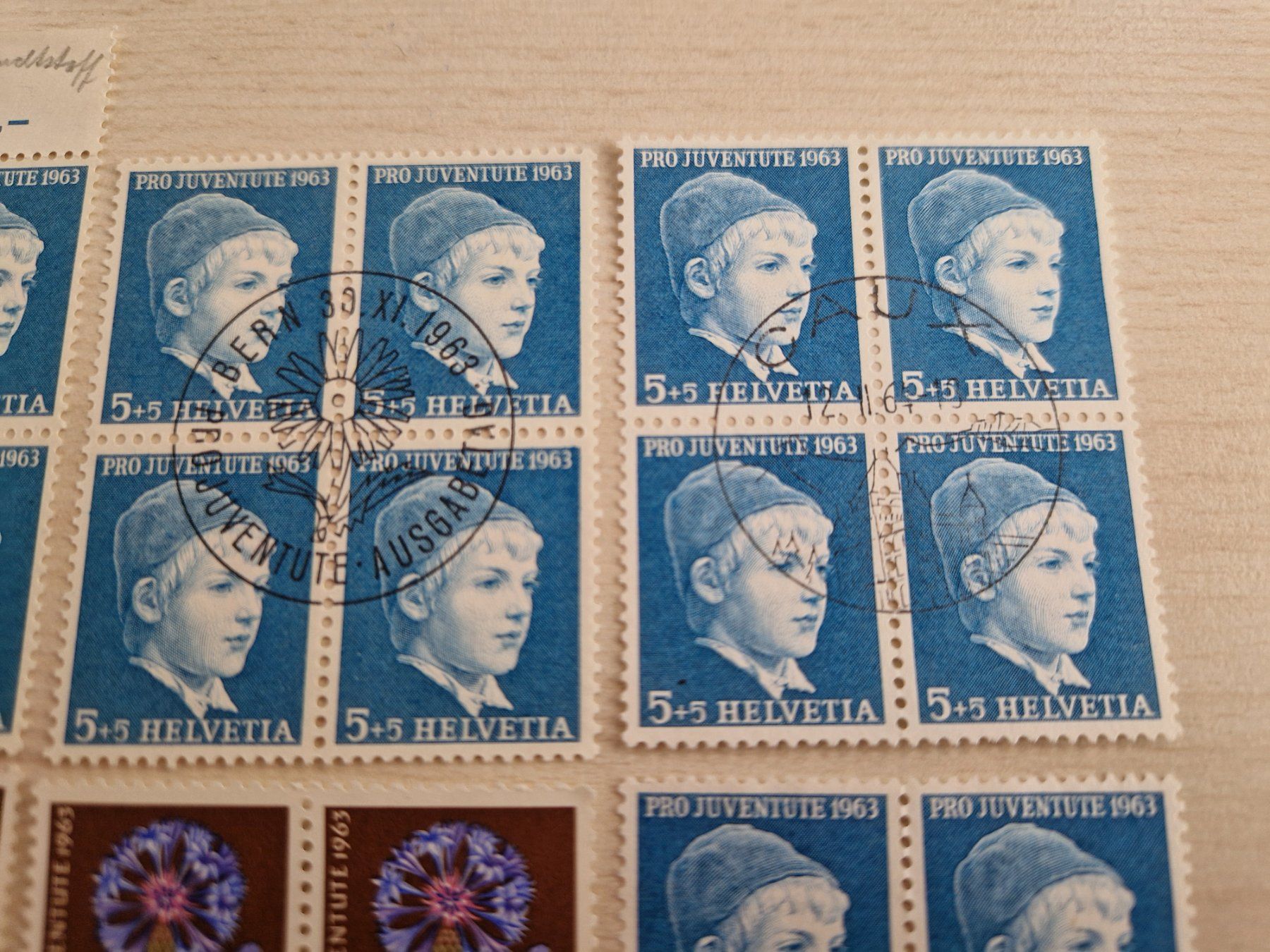 Tutti i francobolli: PJ 4er Blöcke 1963, ab 1.- – Usato da Burgdorf venduto da Glossy01 2