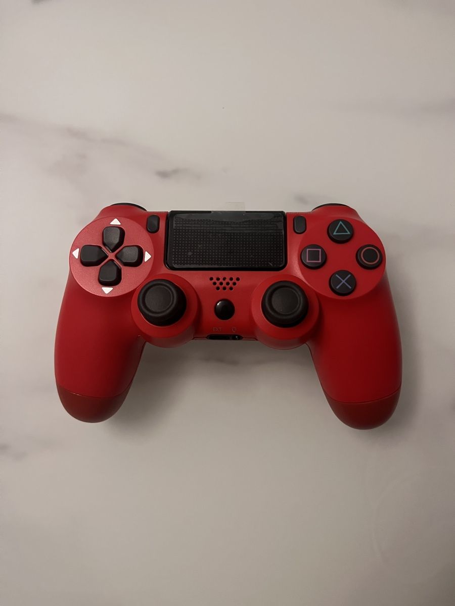 Controller: PS4 Controller Rot nicht original mit Ladekabel neu – Nuovo e nell'imballaggio originale da Suhr venduto da SchnapperCH
