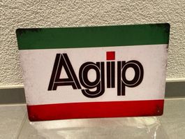 AGIP METALL Blechtafel ITALIA NEU! Nur bei uns!