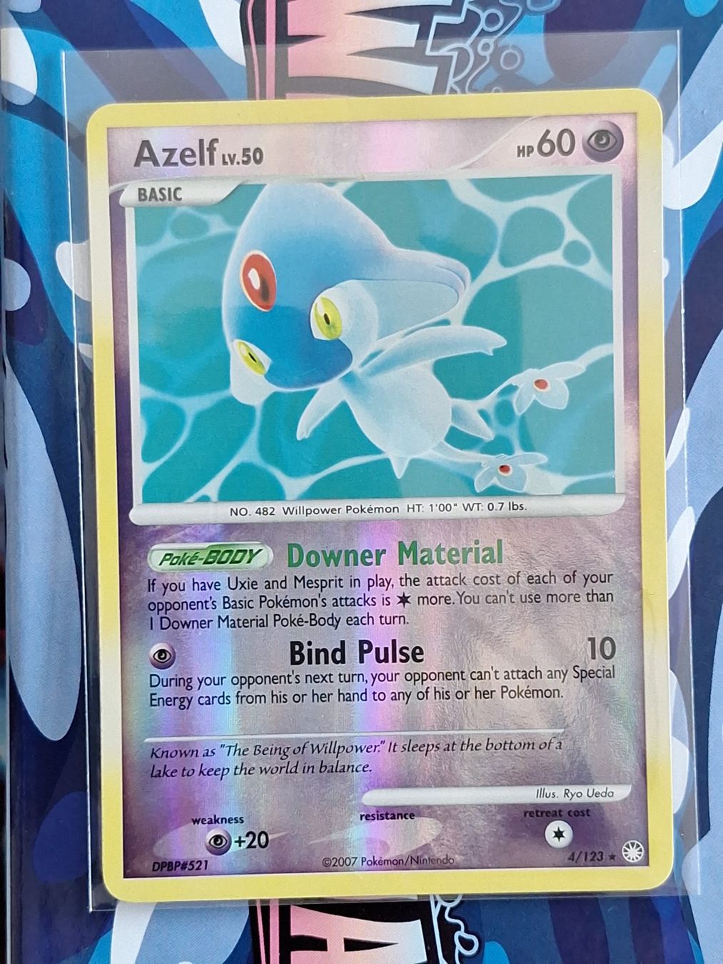 Pokémon Carte collezionabili: Azelf Lv 50 - Mysterious Treasures - Reverse Holo - #4 – Usato da Altstätten SG venduto da GGsGameshop