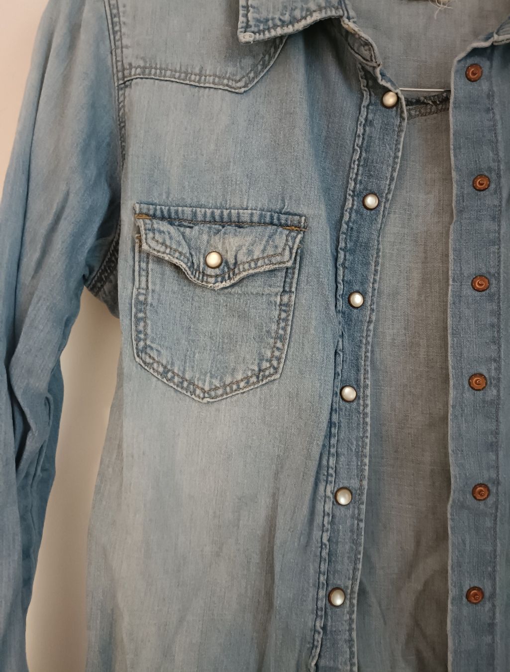 H&M Blusen: H&M Denim-Westernhemd – Gebraucht aus Bergdietikon von Bico01 2