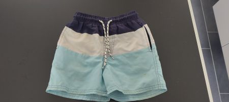Relax Kinder Badehose Badeshorts Blau/Weiss Gr. 128