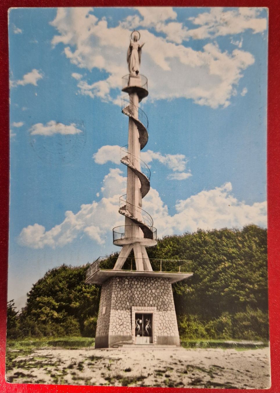 Cartoline postali: Fiuggi - La Madonnina 1962 – Usato da Melchnau venduto da Arthurius