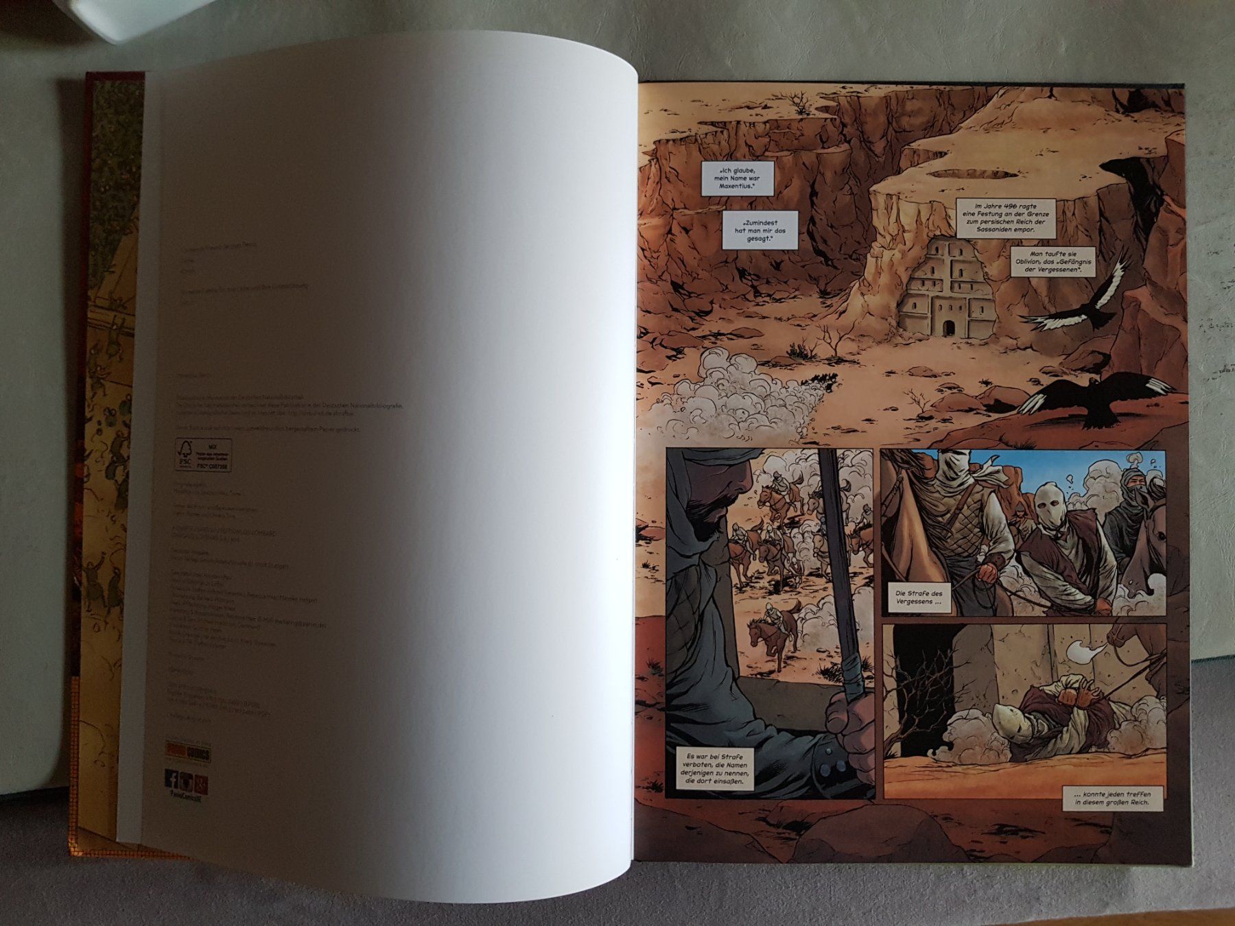 Fumetti: Comic: Maxentius Buch 1 - Der Nika Aufstand 2016 – Usato da Walterswil BE venduto da Lonitti 2