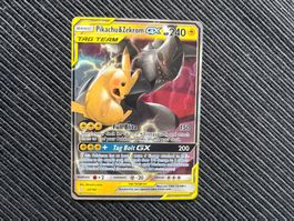 Pokemon Pikachu & Zekrom GX Team Up englisch