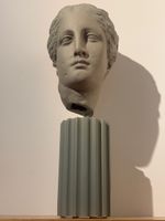 Statua decorativa dea Igea, stile classico, vintage, casa