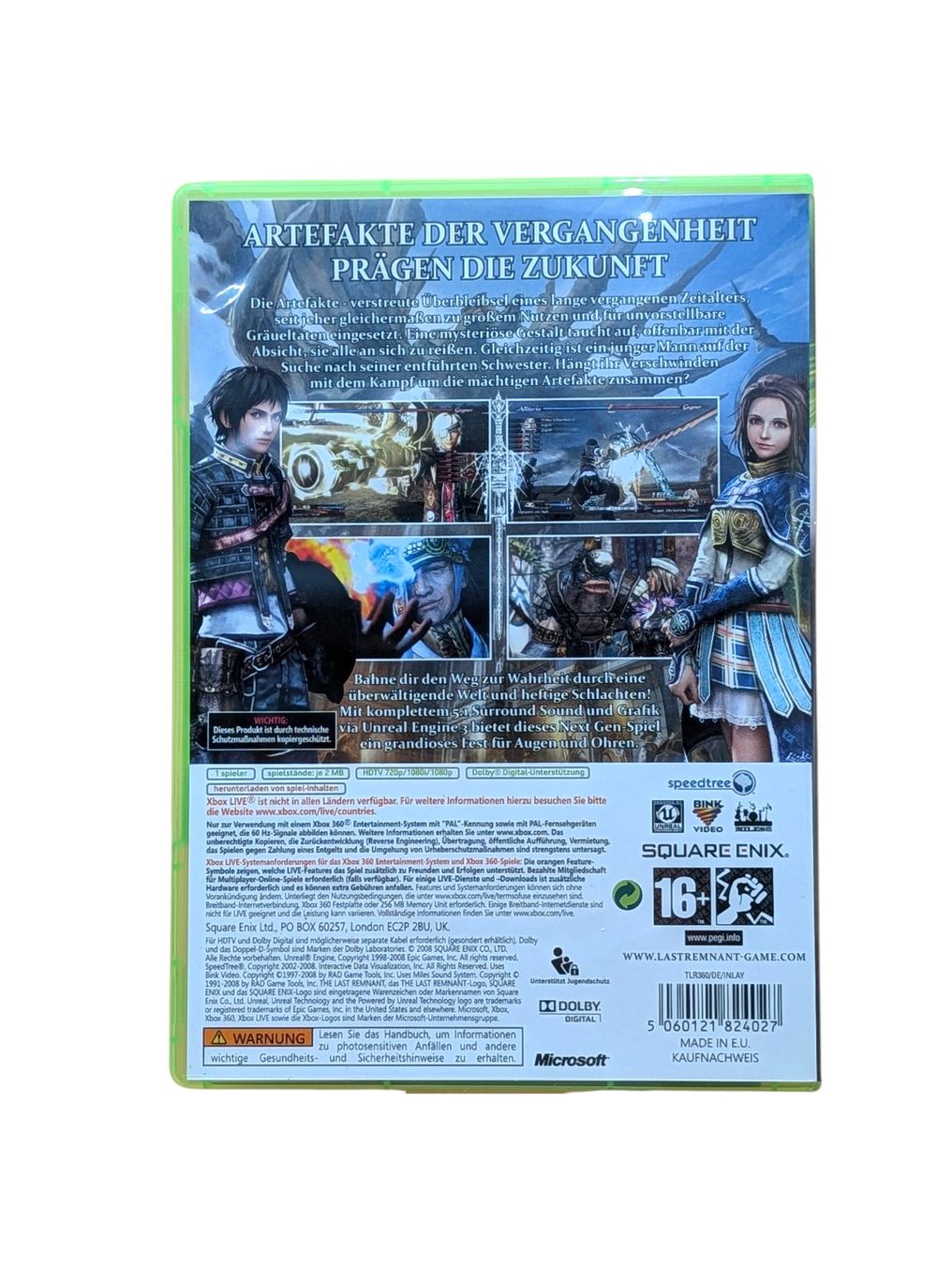 Microsoft Giochi: The Last Remnant Xbox 360 – Usato da Domat/Ems venduto da IsseldorsShop 1