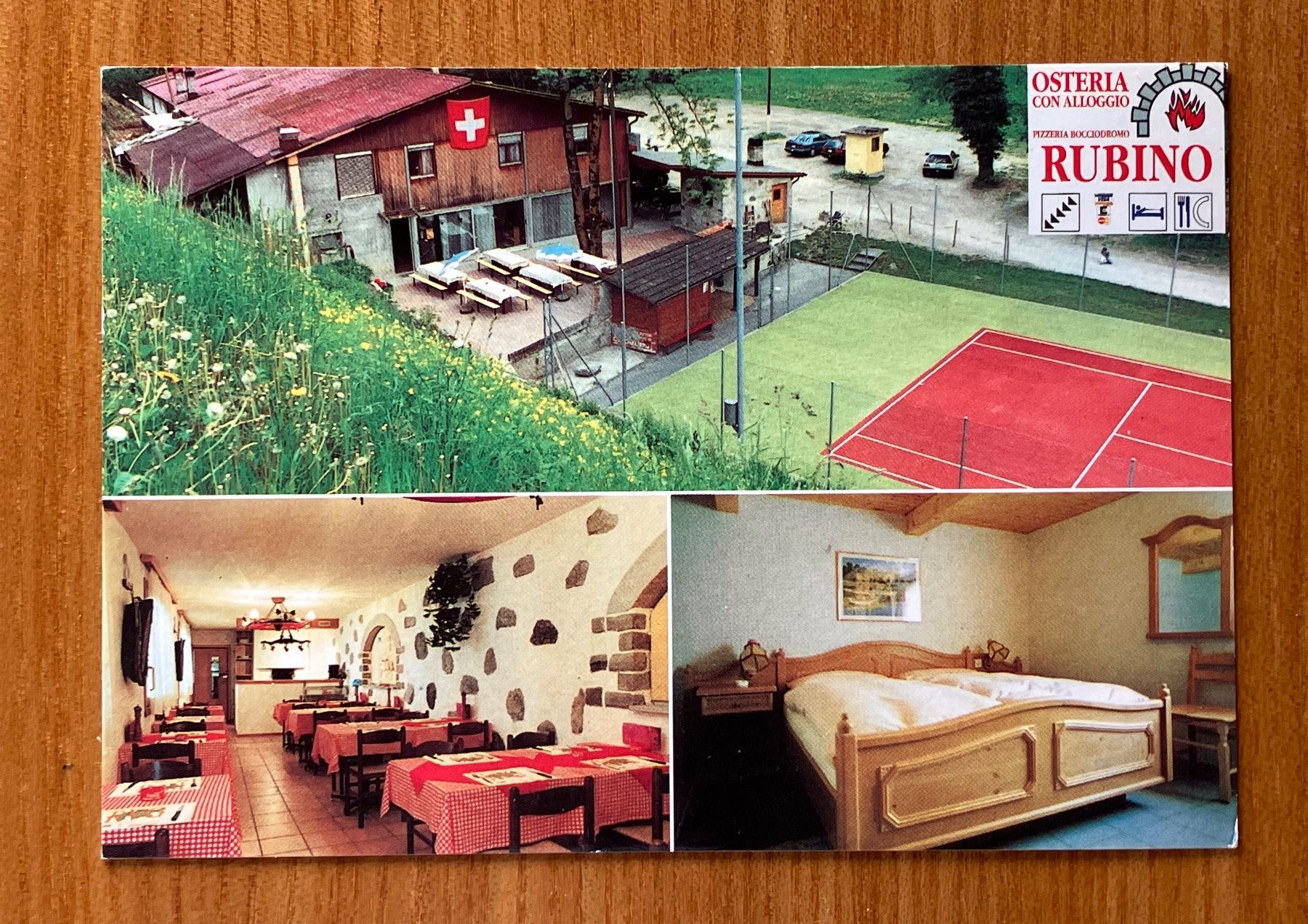 Cartoline postali: Acquarossa, ristorante Rubino – Usato da Aarau venduto da luck123