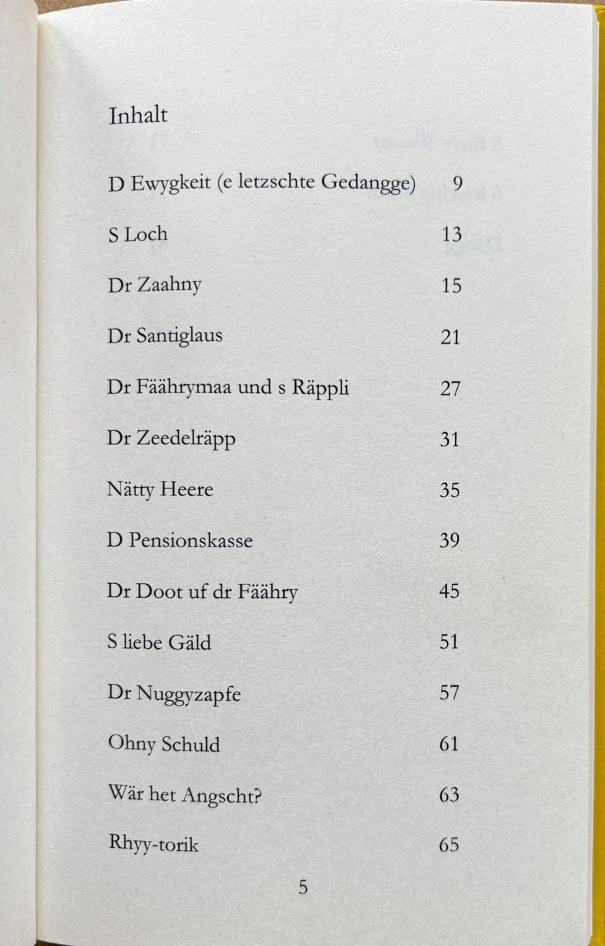 Libri: mjps, Am Fäährystääg - Gschichte in Baseldytsch – Nuovo (secondo la descrizione) da Sarnen venduto da Livres 3