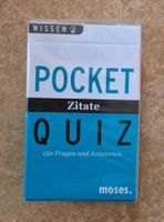 Pocket Quiz Zitate - Wissensquiz für unterwegs!