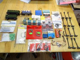 Märklin Zubehör, Signale, Nägel, Schalter, Wagen.........