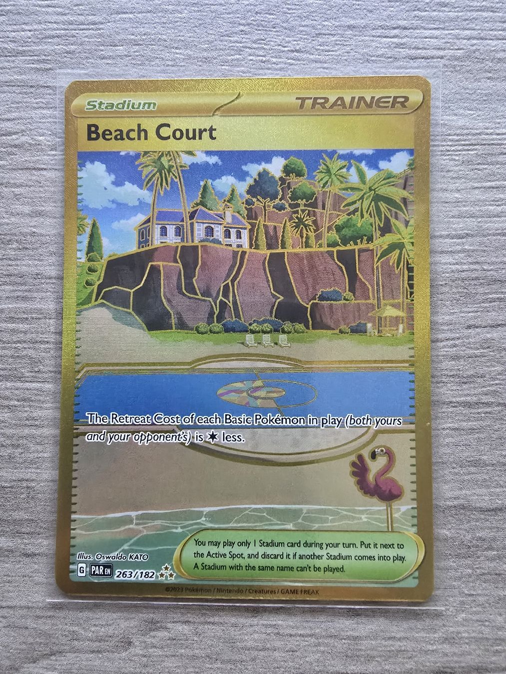 Pokémon Cartes à collectionner: Beach Court état excellent PAR – Neuf (Voir description) à Chézard-St-Martin par arkanges25