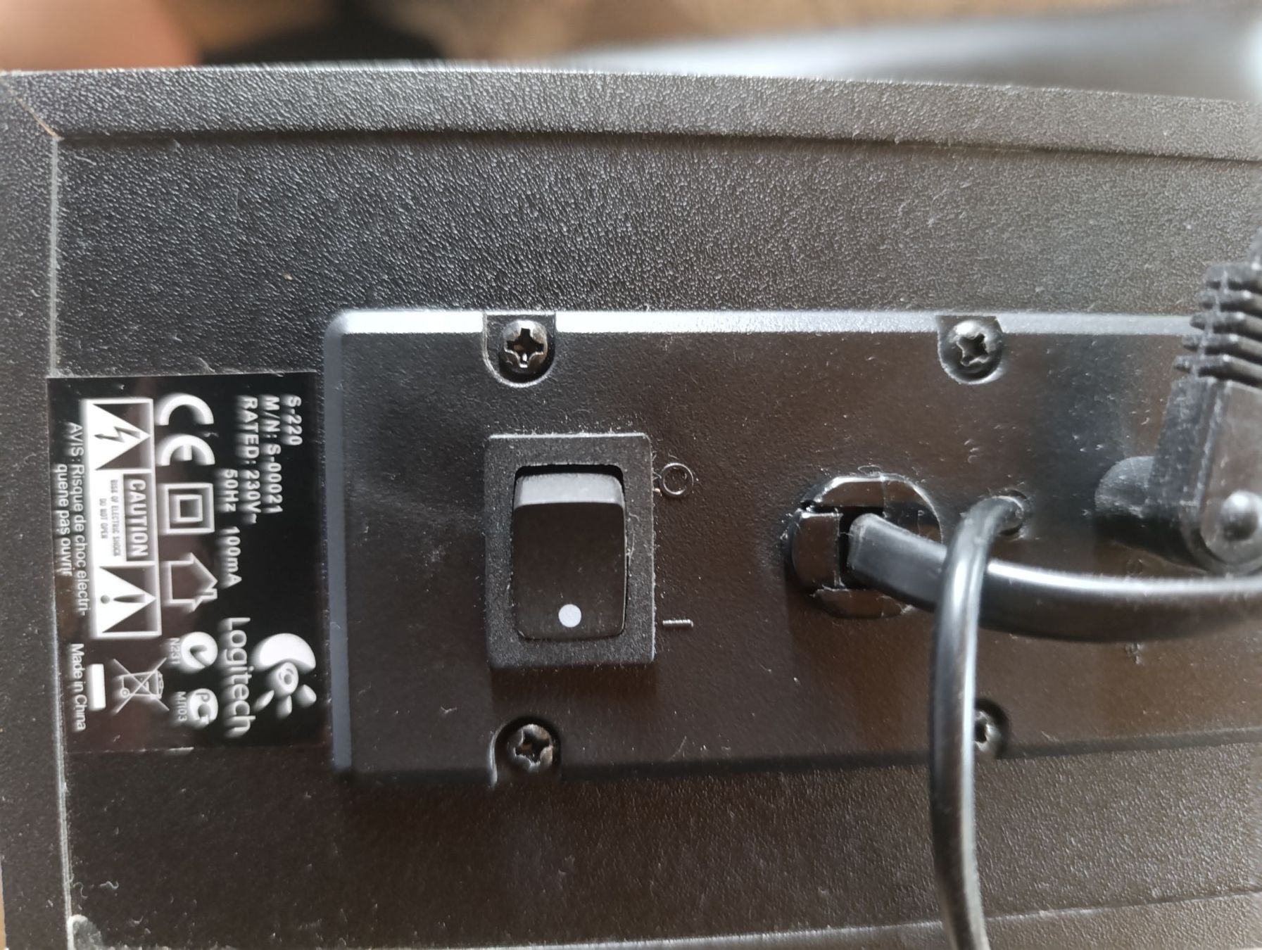 Logitech Casse acustiche: Logitech S-220 Lautsprecher – Usato da Frauenfeld venduto da 2R_Studios