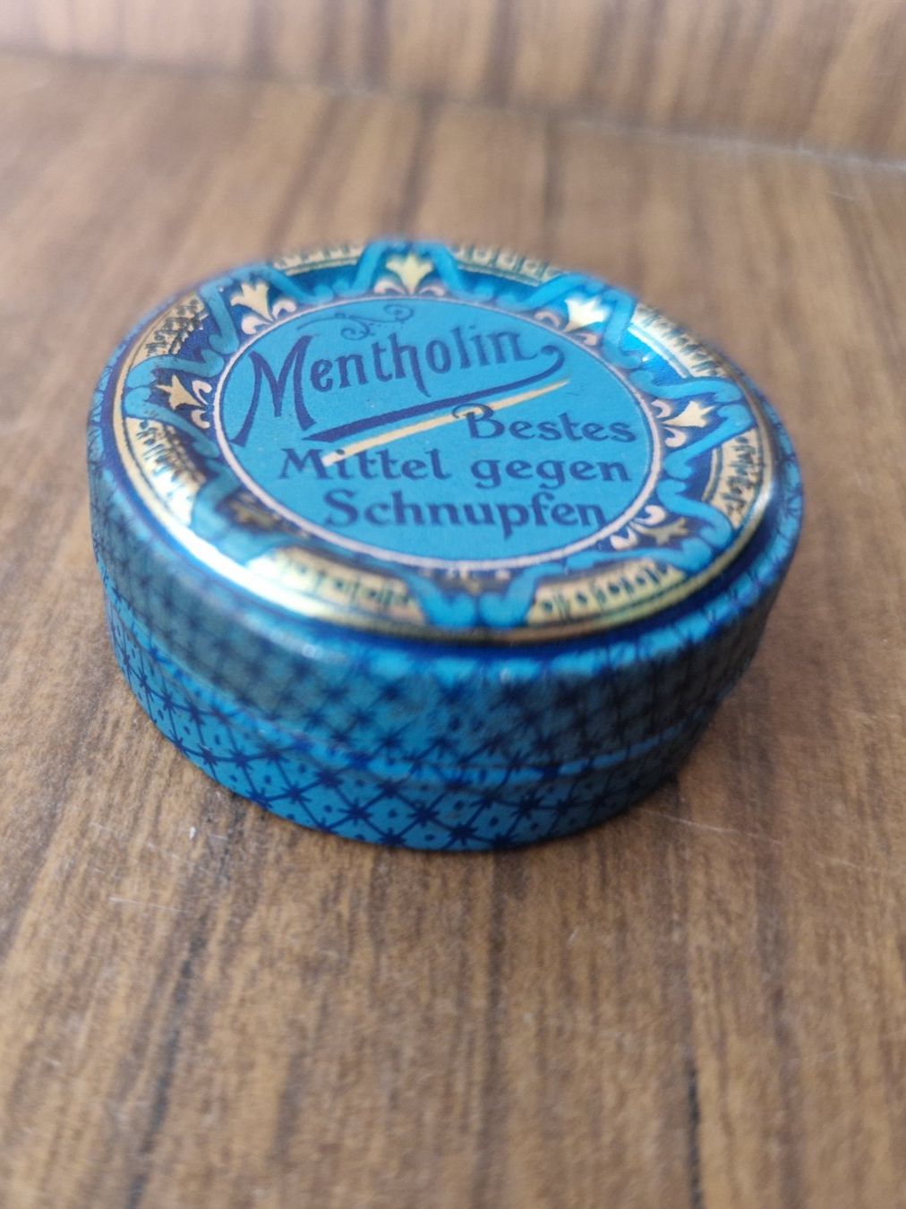 Dosen: Antike Blechdose Mentholin Schnpfenmittel – Gebraucht aus Mörschwil von antiksalon 1