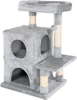 Kratzbaum Katzenbaum Kratzturm 2 Höhlen Liegefläche Sisal