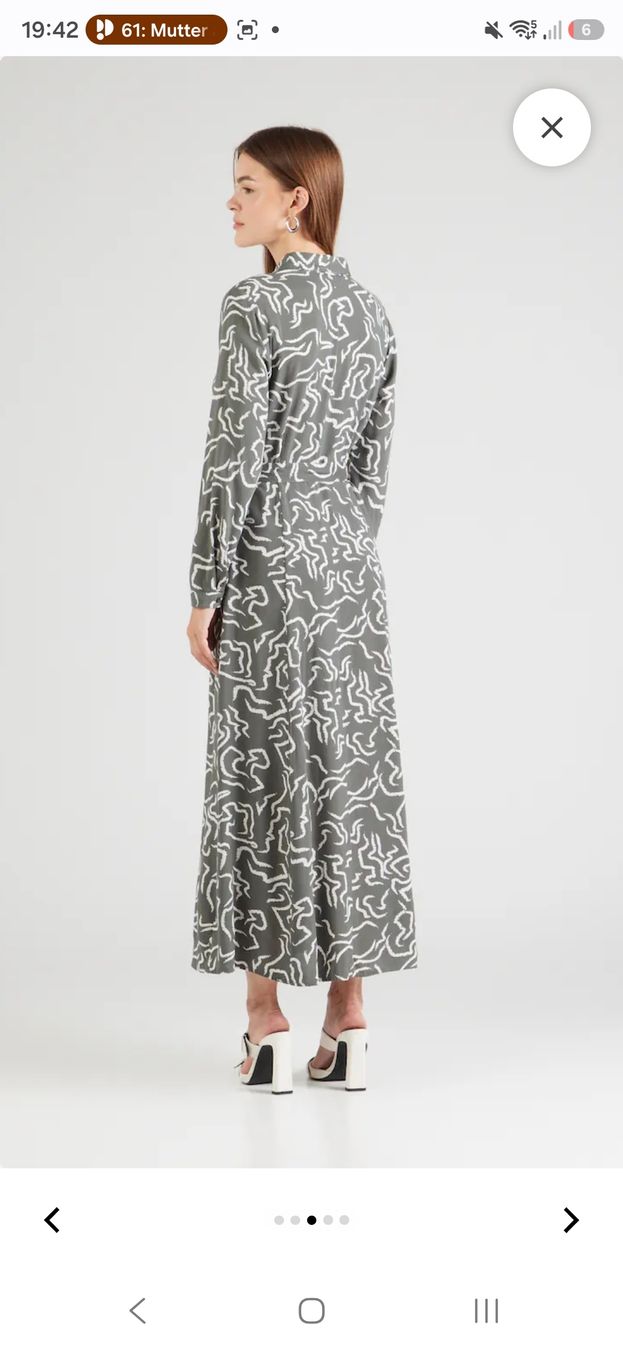 Vestiti: Maxikleid mit Muster Grösse S langarm – Usato da Zürich venduto da nara13 2