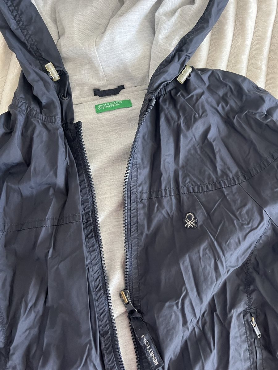 Benetton Giacche & Cappotti: BENETTON JACKE NAVY GR 134/140 – Usato da Basel venduto da theo-g77 1