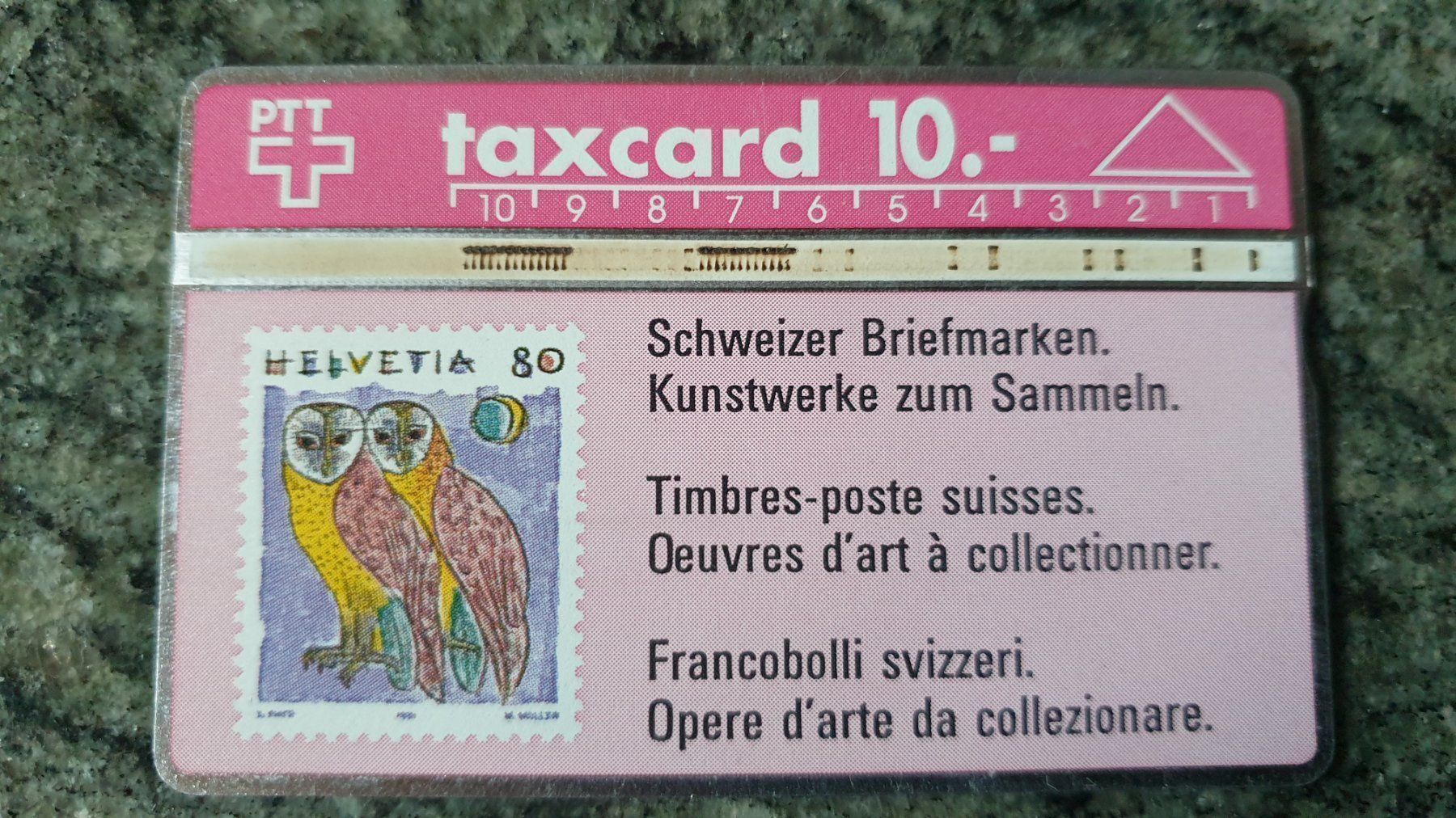 Telefon- & Taxkarten: SCHWEIZER BRIEFMARKEN TAXKARTEN – Gebraucht aus Wengi b. Büren von Ot1000 2