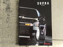 Toyota Supra 3.0i Turbo Verkaufsprospekt 26 Seiten Febr. 89
