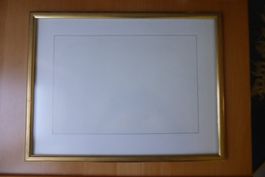 Bilderrahmen - Goldrahmen 32 x 42 cm