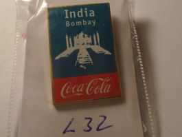 1 Coca-Cola Pin Indien Bombay, (L32)