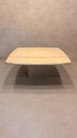 Italienischer vintage Travertin Couchtisch Coffee Table