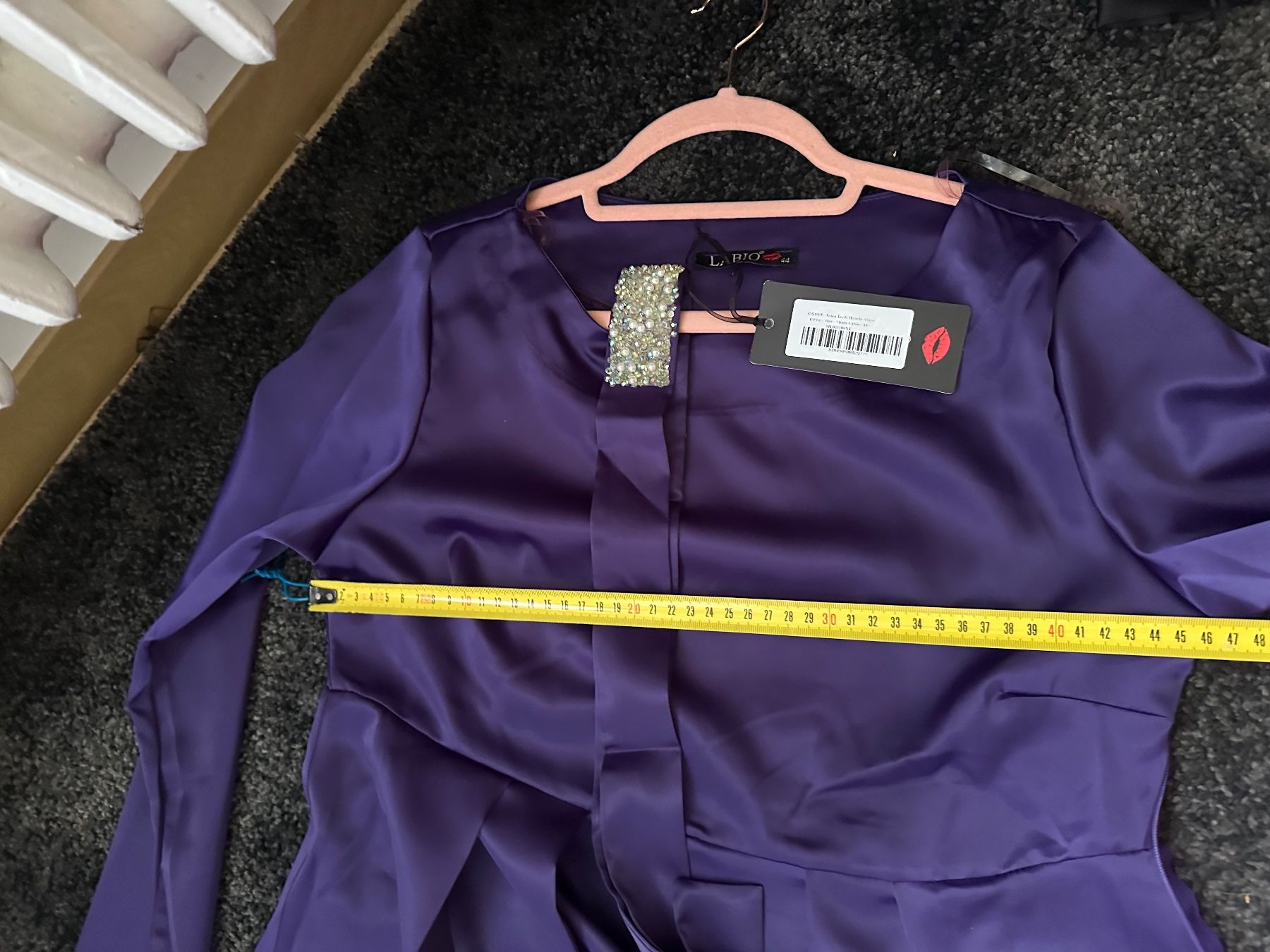 Kleider: Abendkleid Lilla Satin Neu – Neu und originalverpackt aus Zürich von Drago670 3