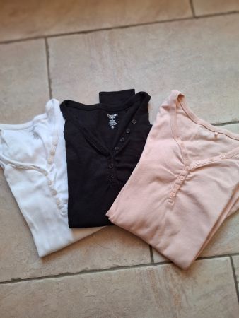 3 langarmshirts Gr. S