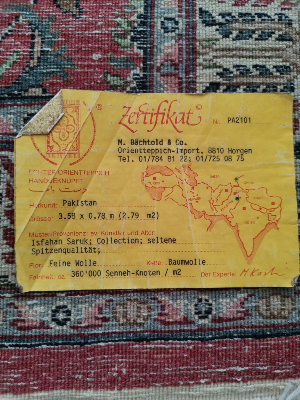 Tappeti: Teppich Isfahan Saruk rar – Usato da Zürich venduto da Efriede 2