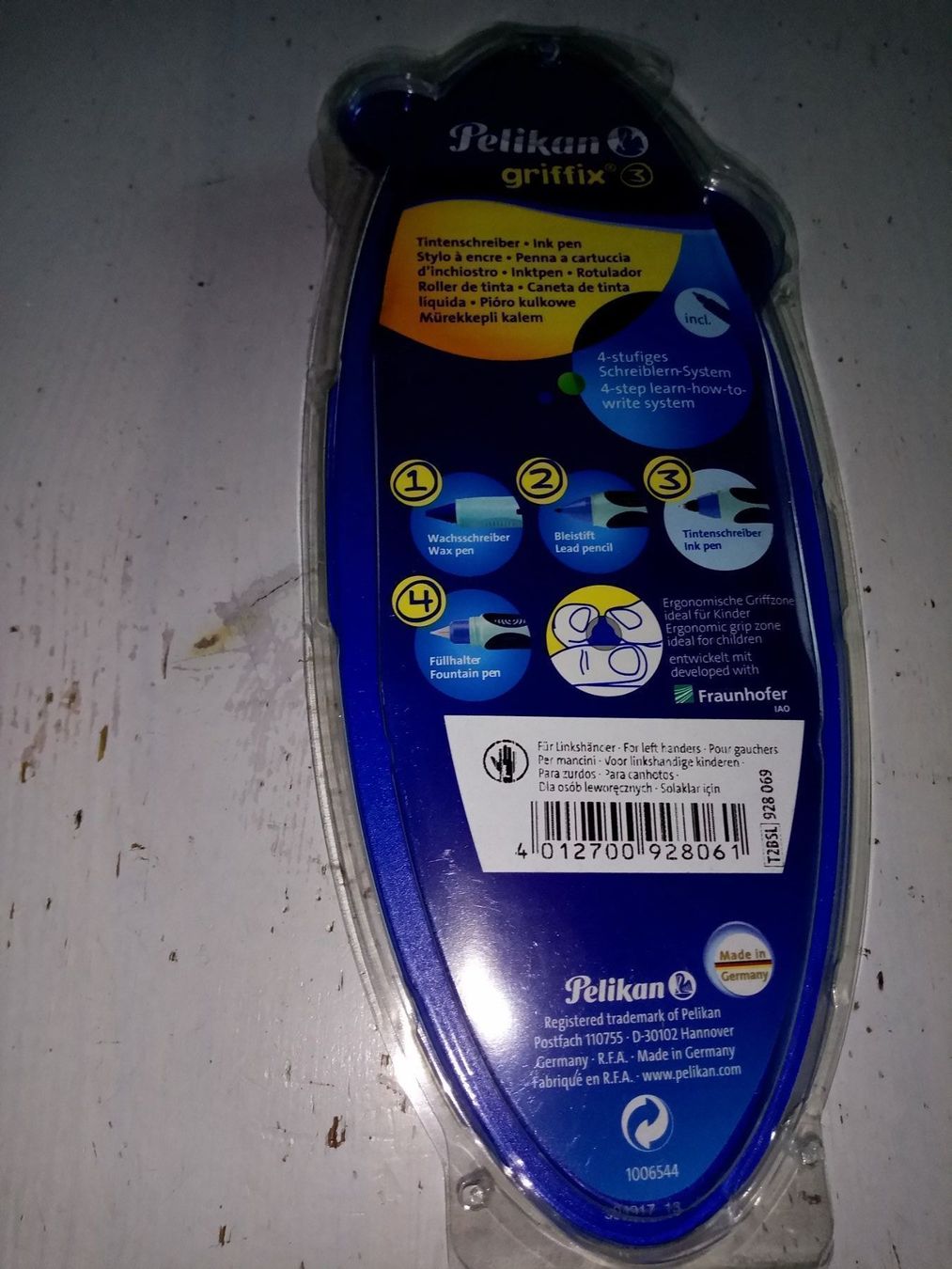 Pelikan Penna & Evidenziatori: Pelikan griffix Tintenschreiber Links – Nuovo e nell'imballaggio originale da Beckenried venduto da Havacola 8