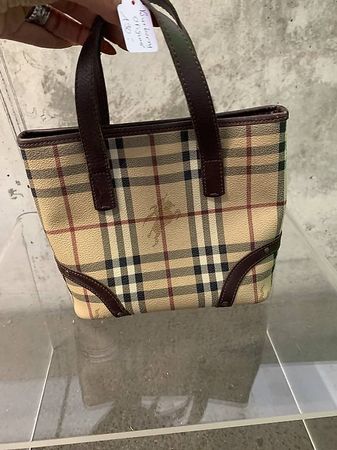 Zeitlose original Burberry Handtasche