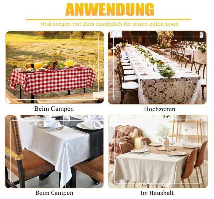 Magnete: 8 Stück Tischdeckenbeschwerer Draußen Extra Schwer Magnete – Neu (gemäss Beschreibung) aus Thun von Laoye 6