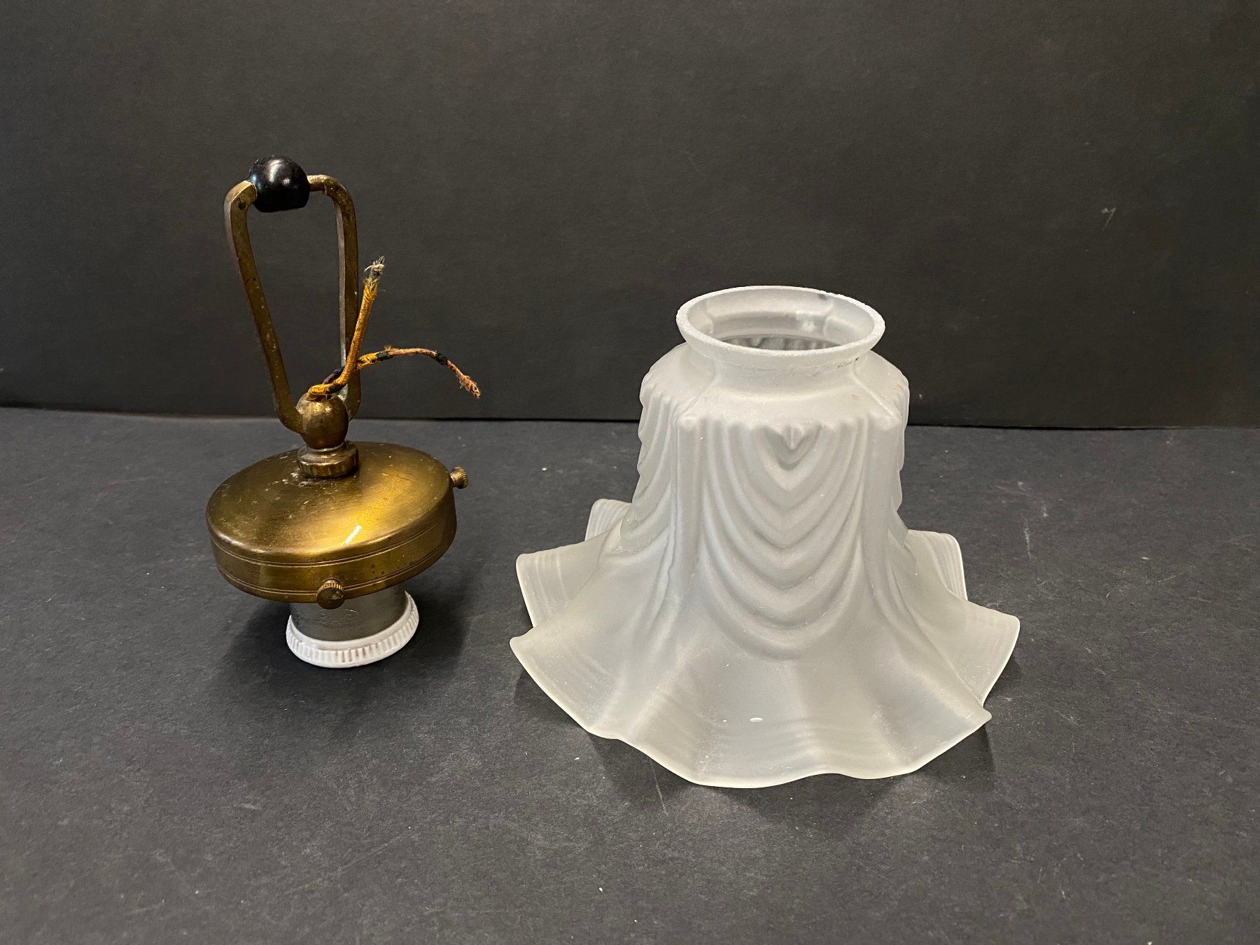 Lampade: Schöne Jugendstil Lampe, Hängelampe – Usato da Schaffhausen venduto da vintageville 2
