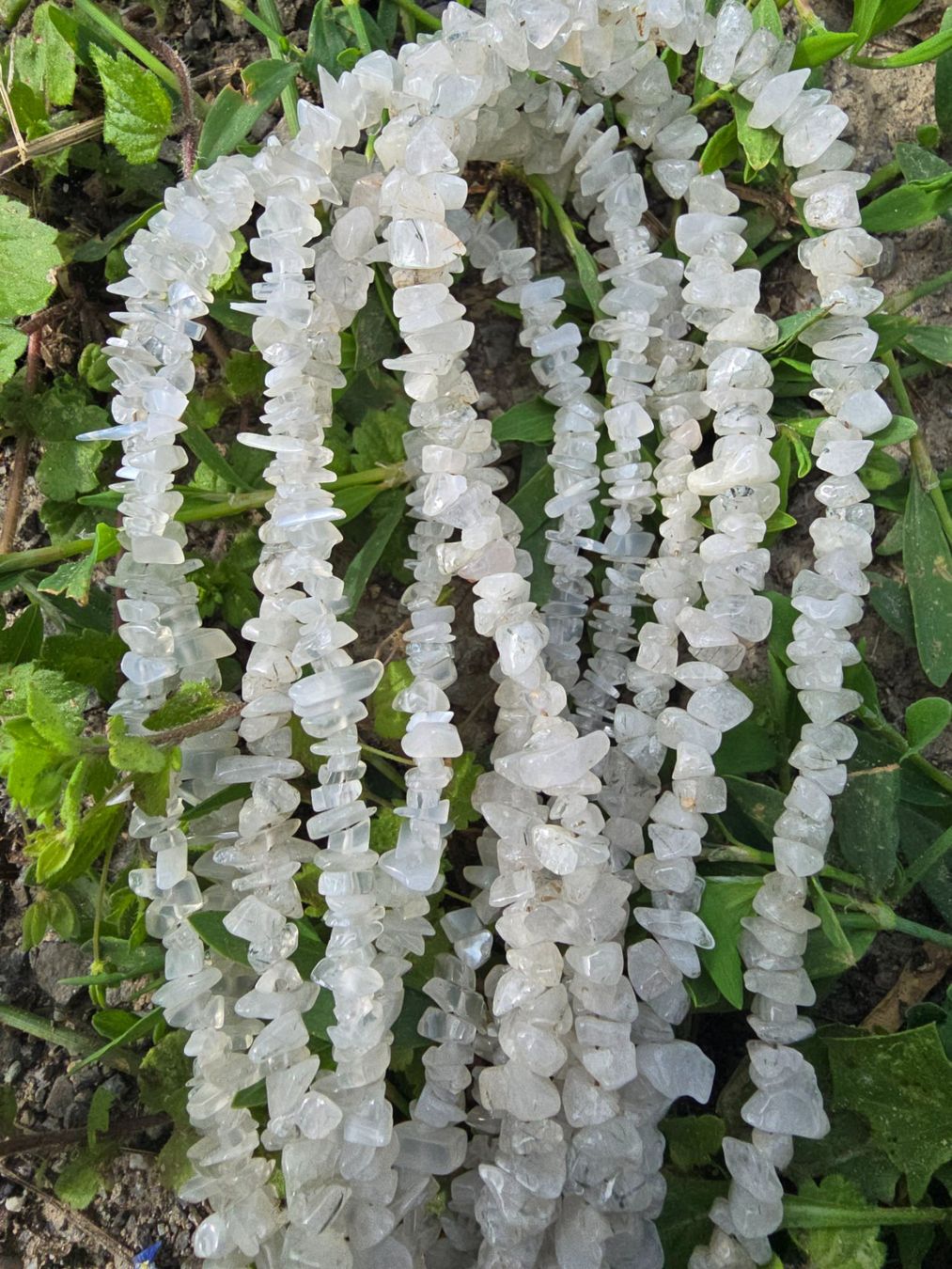 Catenine: Wunderschöne Calcitsplitterketten 45cm lang – Usato da Reute AR venduto da angelflower 2