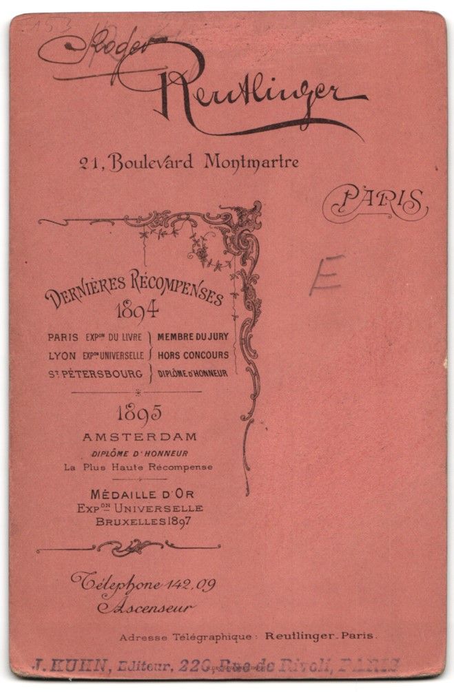 Fotografie & Manifesti: Fotografie Reutlinger, Paris, Boulevard  – Usato da Berlin venduto da bartko-reher 1