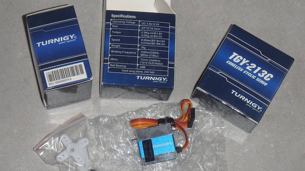 Modellismo RC: 3x TGY-213C Servo – Nuovo e nell'imballaggio originale da Udligenswil venduto da Thisu77 3