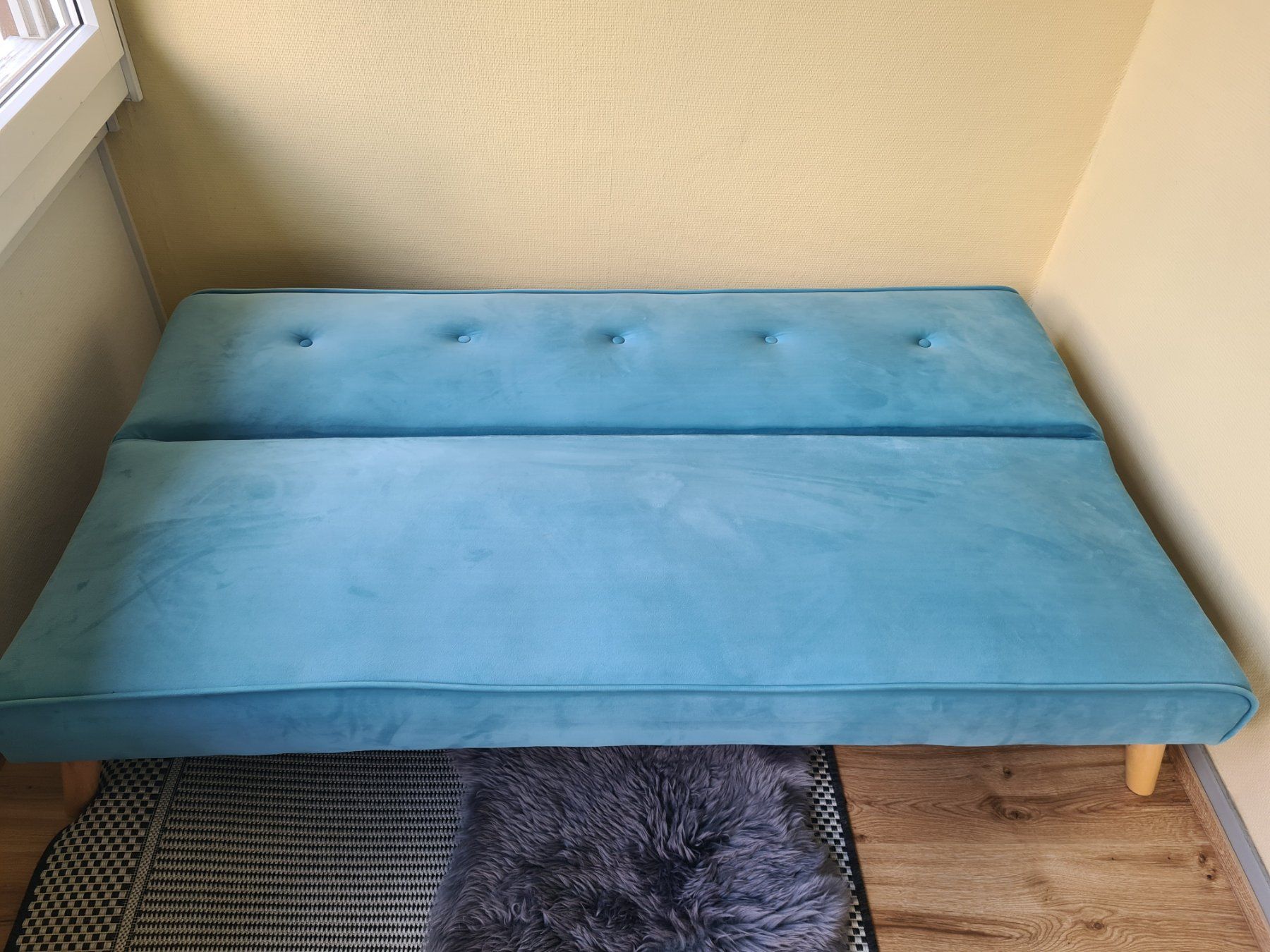 Divani: Schlafsofa Lea Türkis – Usato da Interlaken venduto da ani_pys5 1