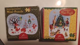 2 Mini Weihnachts Puzzle