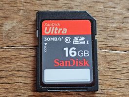 SanDisk Ultra 16Gb 30mb/s