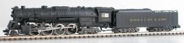 US-Dampflokomotive Chesafeake & Ohio Spur N
