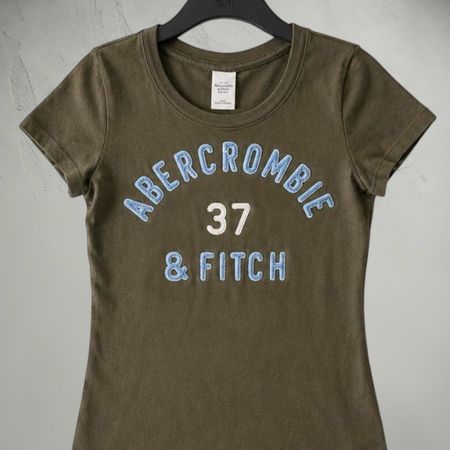 T-Shirt Abercrombie & Fitch grün Grösse S neuwertig