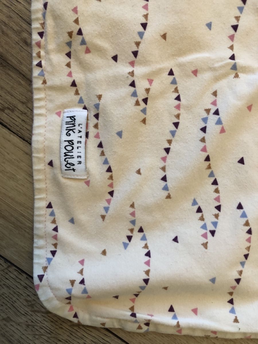 Decken: Couverture fille bébé PINK POULET – Gebraucht aus Sornard (Nendaz) von delezedoris 1