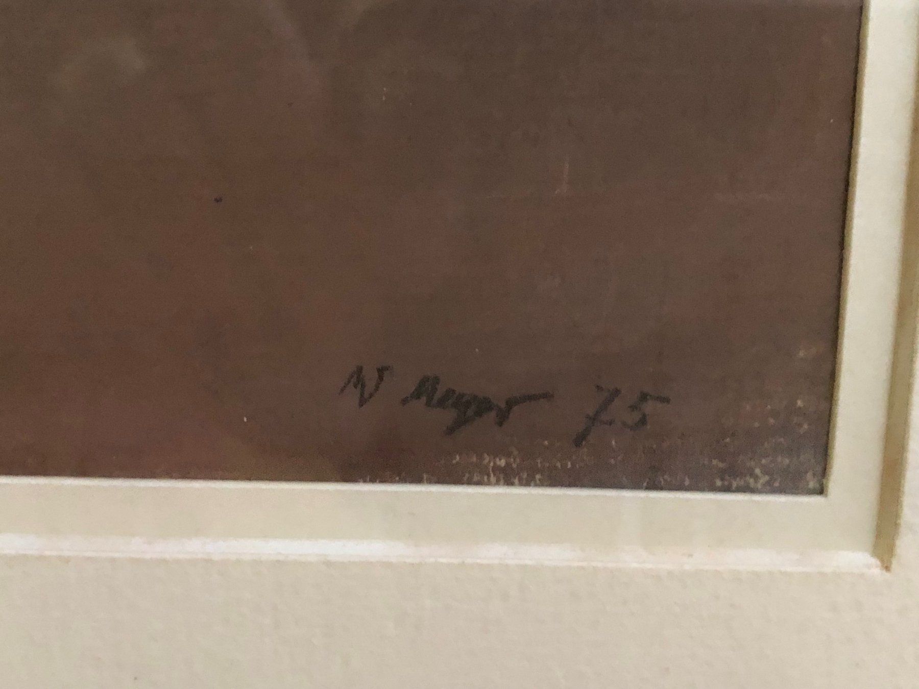 Dipinti: Bild von Werner Meyer 1975 – Usato da Winterthur venduto da Barunggeli 3