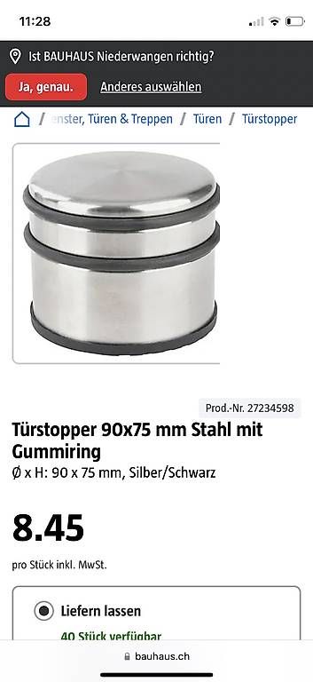 Porte: Türstopper – Usato da Boswil venduto da Roman992 1
